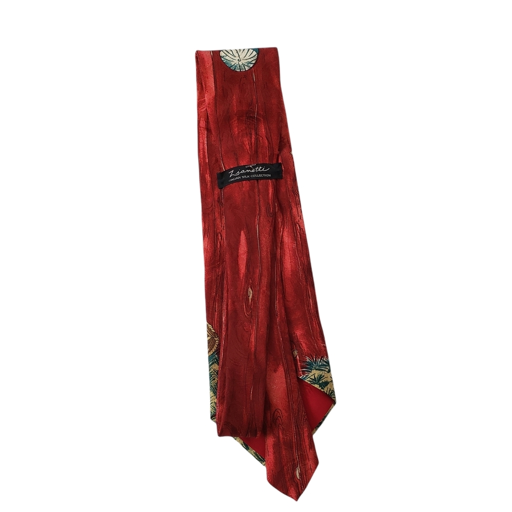 Zianetti Italian Silk Baseball Theme Tie - Picture 2 of 6